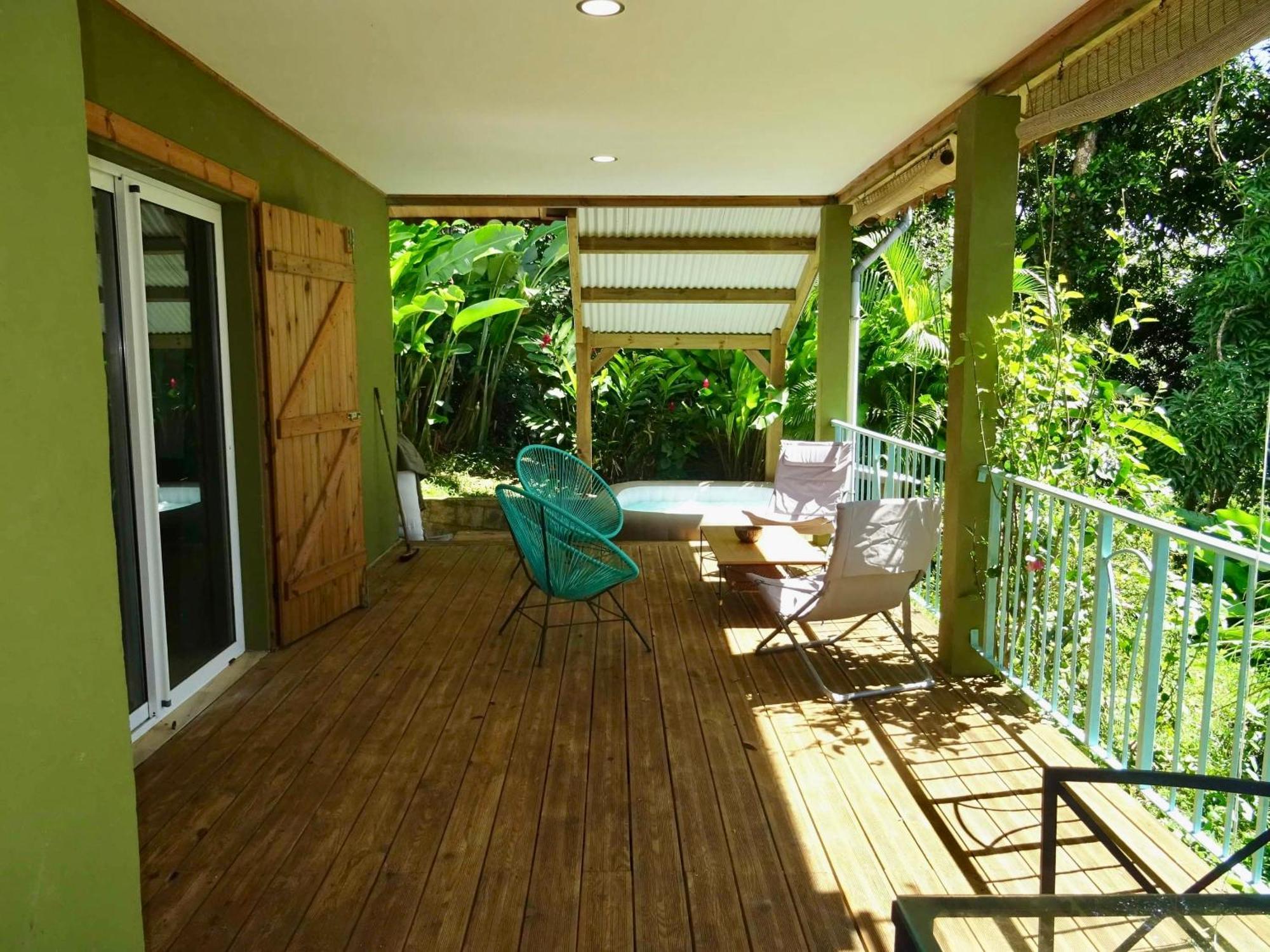 Bungalow Dourou Deshaies Exterior foto